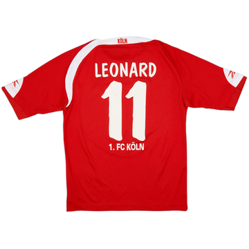 2009-10 FC Koln Home Shirt Leonard #11 - 7/10 - (XL.Boys)