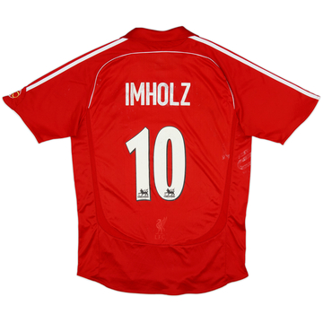 Camiseta de local del Liverpool 2006-08 Imholz #10 - 5/10 - (M)