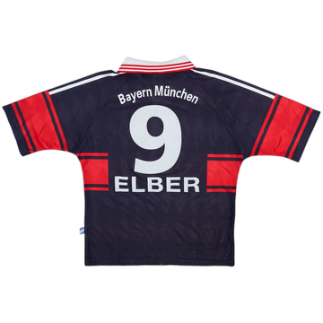 1997-99 Bayern Munich Home Shirt Elber #9 - 7/10 - (Y)