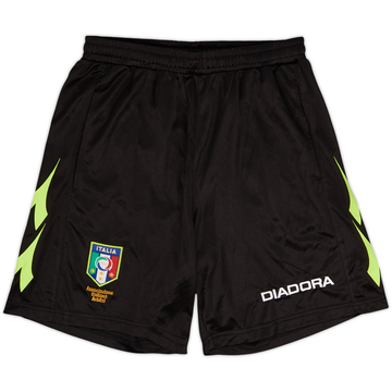 2013-14 Italy Diadora Referee Shorts - 10/10 - (S)