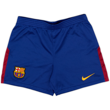 2017-18 Barcelona Home Shorts - 9/10 - (5-6 Years)