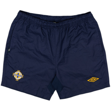 2009-10 Northern Ireland Umbro Training Shorts - 9/10 - (L)