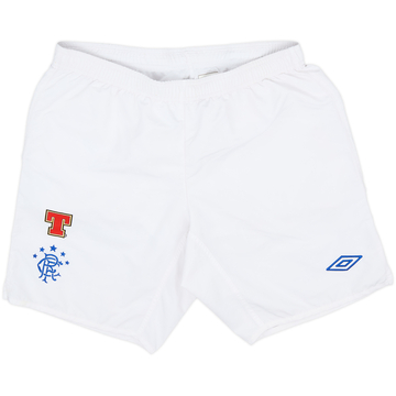 2010-11 Rangers Home Shorts - 8/10 - (L)
