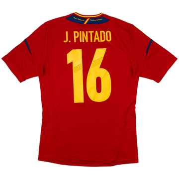2011-12 Spain Home Shirt J. Pintado #16 - 8/10 - (S)
