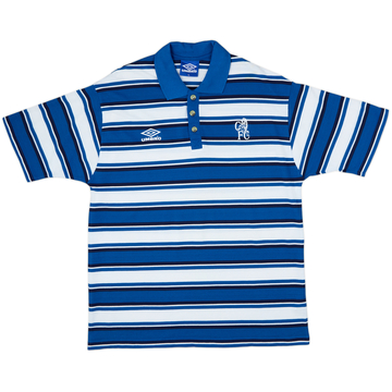 1999-00 Chelsea Umbro Polo Shirt - 9/10 - (XL)