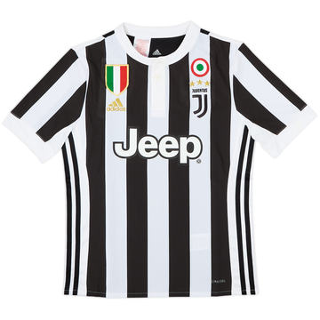2017-18 Juventus Home Shirt - 8/10 - (M.Boys)