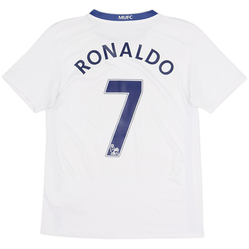 2008-10 Manchester United Away Shirt Ronaldo #7 - 6/10 - (XL.Boys)