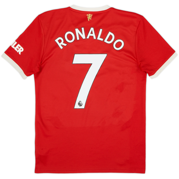 2021-22 Manchester United Home Shirt Ronaldo #7 - 6/10 - (S)