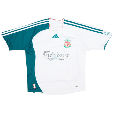 2006-07 Liverpool Away Shirt - 4/10 - (L.Boys)