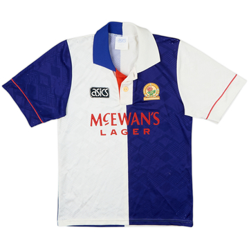 1992-94 Blackburn Rovers Home Shirt - 4/10 - (L.Boys)