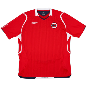 2008-10 Norway Home Shirt #2010 - 6/10 - (XL)