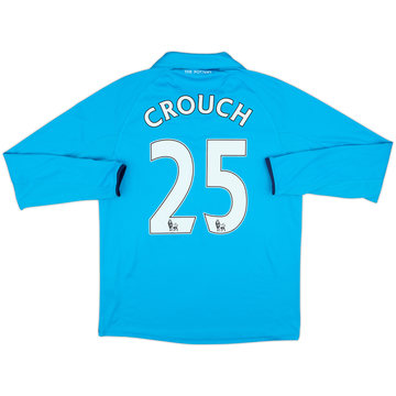 2014-15 Stoke City Away L/S Shirt Crouch #25 - 9/10 - (S)