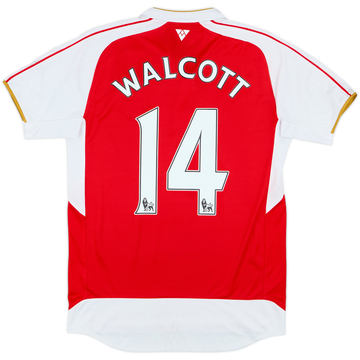 2015-16 Arsenal Home Shirt Walcott #14 - 7/10 - (S)