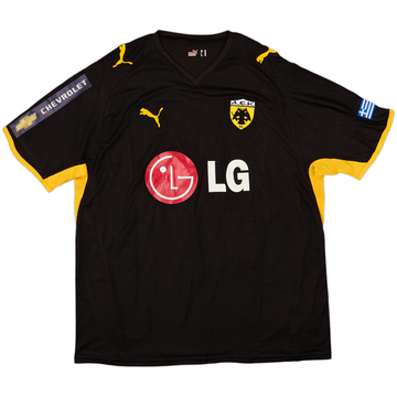 2008-09 AEK Athens Away Shirt - 8/10 - (XL)