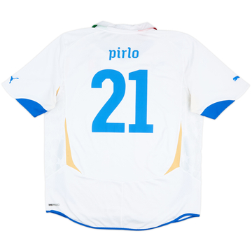 Camiseta de visitante de Italia 2010-12 Pirlo #21 - 5/10 - (XXL)
