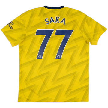 2019-20 Arsenal Away Shirt Saka #77 - 6/10 - (L)