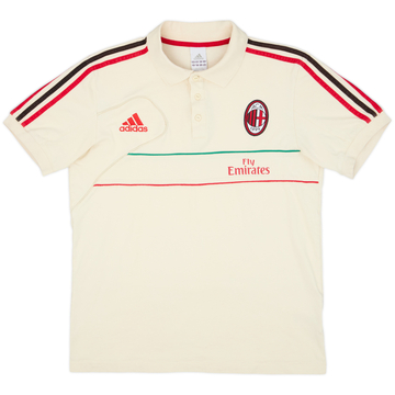 2012-13 AC Milan adidas Polo Shirt - 8/10 - (M)