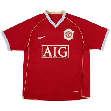 2006-07 Manchester United Home Shirt - 5/10 - (S)