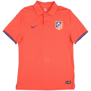 2011-12 Atletico Madrid Nike Polo Shirt - 8/10 - (L)