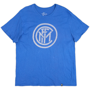 2017-18 Inter Milan Nike Cotton Tee - 7/10 - (XL)