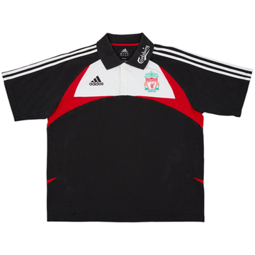 2007-08 Liverpool adidas Polo Shirt - 7/10 - (L)