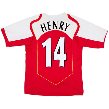 2004-05 Arsenal Home Shirt Henry #14 - 9/10 - (S)