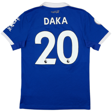 2022-23 Leicester Home Shirt Daka #20 - 6/10 - (S)