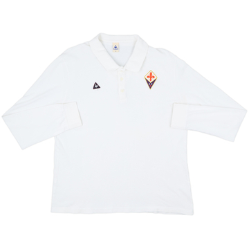 2015-16 Fiorentina Le Coq Sportif Polo L/S Shirt - 8/10 - (XL)