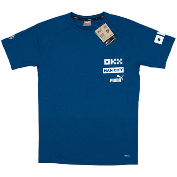 2021-22 Manchester City Puma Cotton Tee (S)