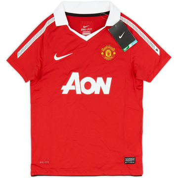2010-11 Manchester United Home Shirt (S.Boys)