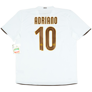 2008-09 Inter Milan Away Shirt Adriano #10 (XXL)