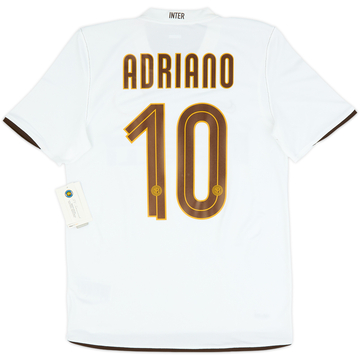 2008-09 Inter Milan Away Shirt Adriano #10 (S)