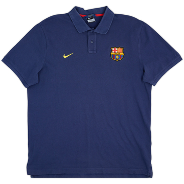 2013-14 Barcelona Nike Polo Shirt - 8/10 - (XL)