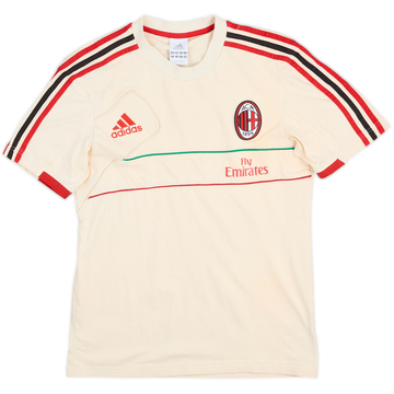 2012-13 AC Milan adidas Cotton Tee - 7/10 - (S)