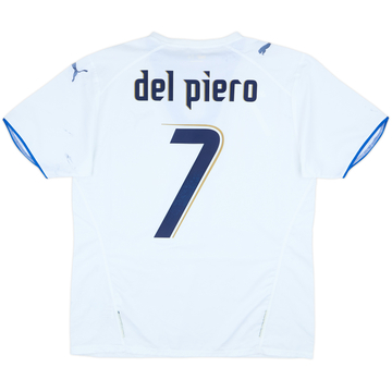 2006 Italy Away Shirt Del Piero #7 - 6/10 - (L)