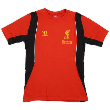 2012-13 Liverpool Warrior Training Tee - 7/10 - (M)