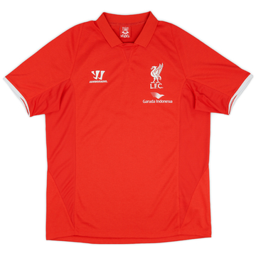2014-15 Liverpool Warrior Polo Shirt - 8/10 - (L)
