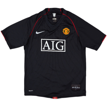 2007-08 Manchester United Away Shirt - 7/10 - (XL.Boys)
