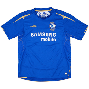 2005-06 Chelsea Centenary Home Shirt - 8/10 - (XL.Boys)