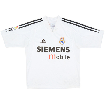 2004-05 Real Madrid Home Shirt - 7/10 - (XL.Boys)