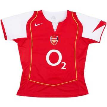 2004-05 Arsenal Home Shirt - 8/10 - (Women's S)