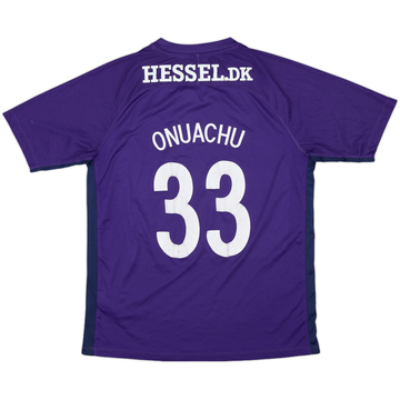 2017-18 Midtjylland Away Shirt Onuachu #33 - 7/10 - (XL.Boys)