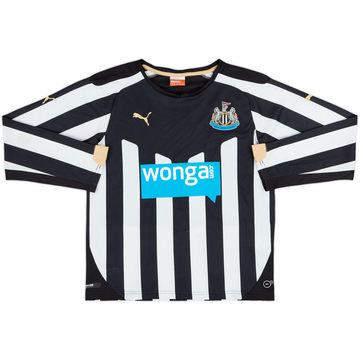 2014-15 Newcastle Home L/S Shirt - 8/10 - (L.Boys)