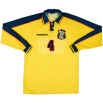 1996-98 Scotland Match Issue Away L/S Shirt #4