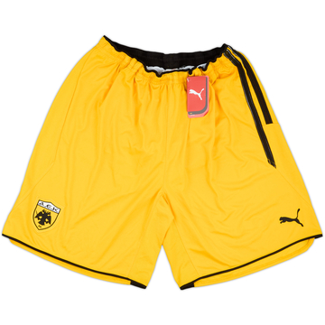 2009-10 AEK Athens Home Shorts (XL)
