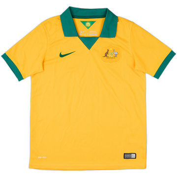 2014-15 Australia Home Shirt - 9/10 - (M.Boys)