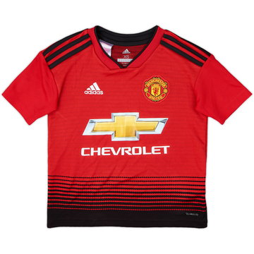 2018-19 Manchester United Home Shirt - 6/10 - (7-8 Years)