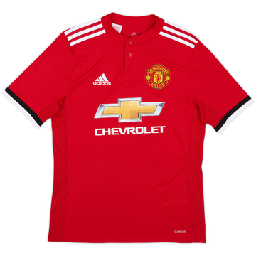 2017-18 Manchester United Home Shirt - 8/10 - (XL.Boys)
