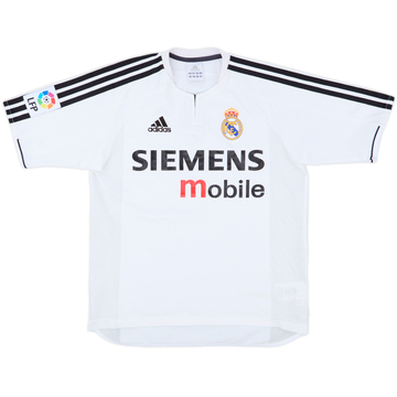 2003-04 Real Madrid Home Shirt - 7/10 - (XL.Boys)