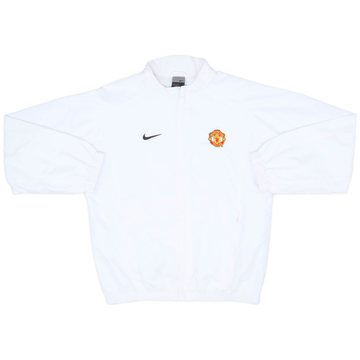 2002-03 Manchester United Nike Track Jacket - 9/10 - (L.Boys)